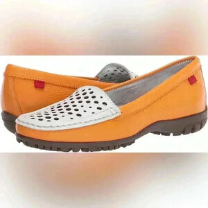 Marc Joseph New York Madison Golf in Cheddar/White Tumbled, size 9.5/EU 40.5